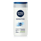 Nivea Men 3 in 1 Sensitive Shower Gel - 250 ml - ShopXonline